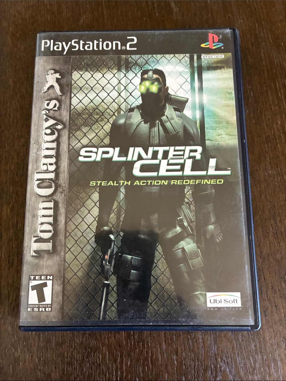 Sony PlayStation 2 Tom Clancy's Splinter Cell - Black & Green